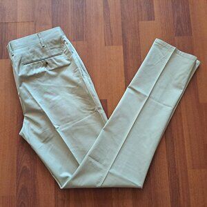 NEW Pal Zileri Beige Italian Dress Slim Fit Pants Size IT 48/ US 34